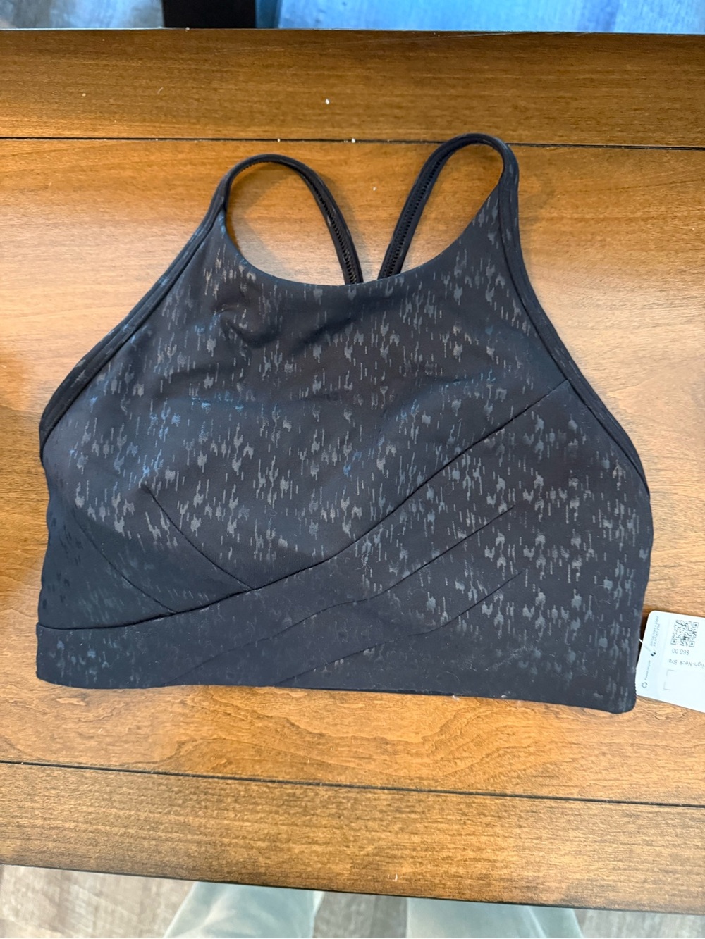 Lululemon Flow Y Wrap Front High Neck Bra